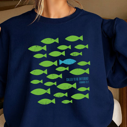 Called To Be Different Christian Crewneck Sweatshirt