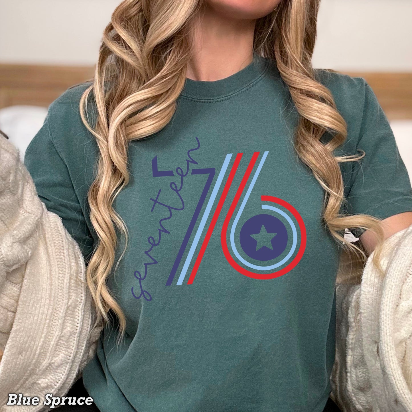 Retro 1776 Comfort Color Graphic Tee