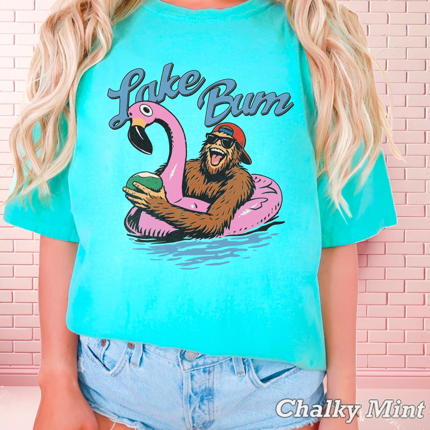 Lake Bum Comfort Color Graphic Tee