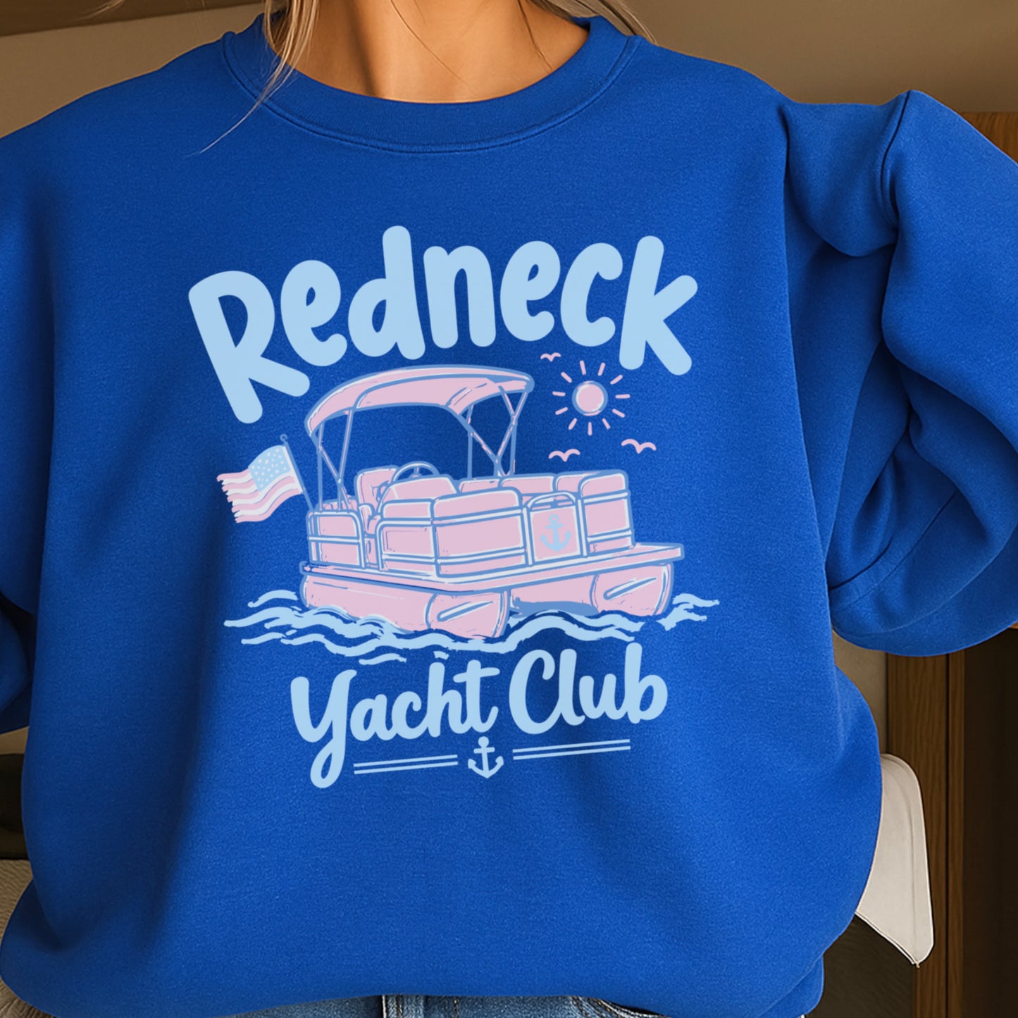Redneck Yacht Club Crewneck Sweatshirt