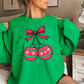 Christmas Cherries Crewneck Sweatshirt