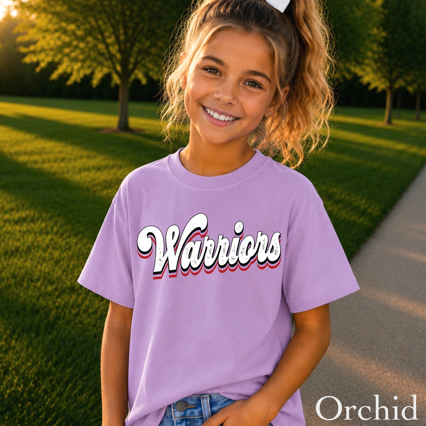Warriors Youth Comfort Color T-Shirt