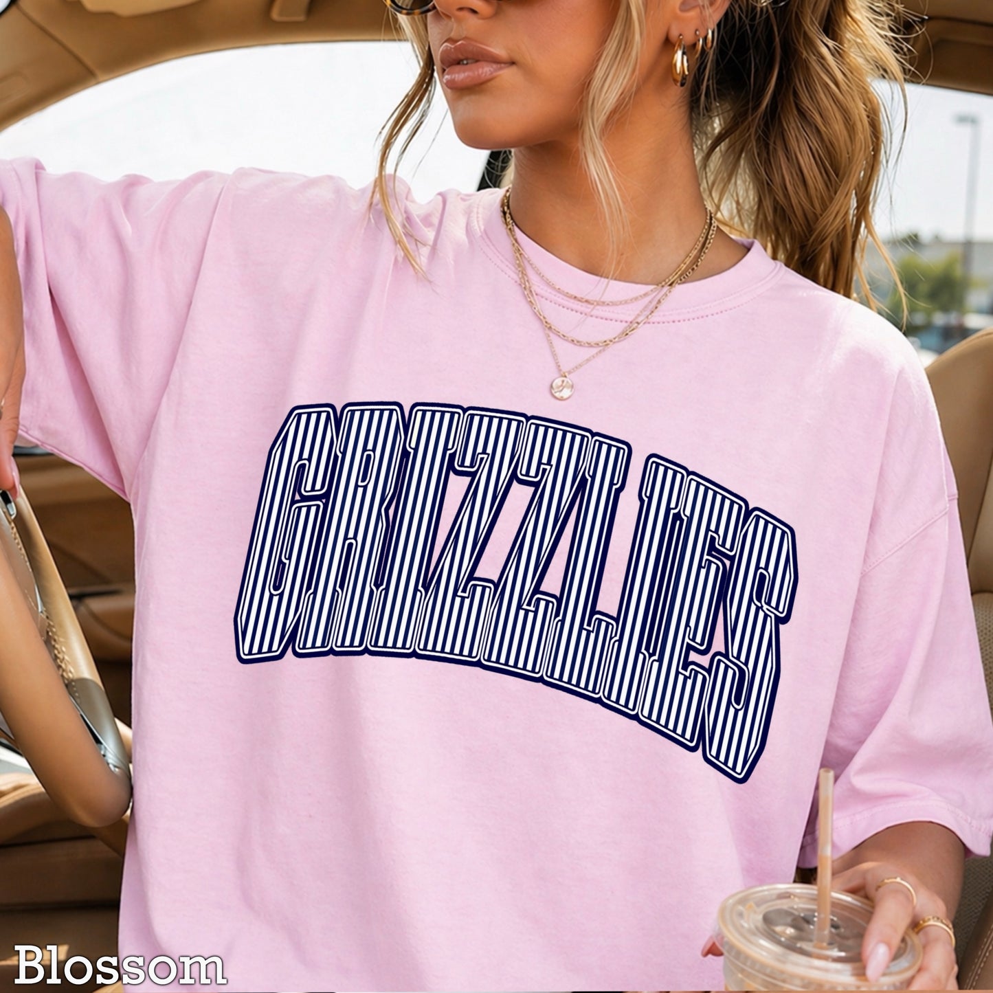 Grizzlies Comfort Color Graphic Tee