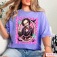 Horror Film Character Halloween Comfort Color Graphic Tee