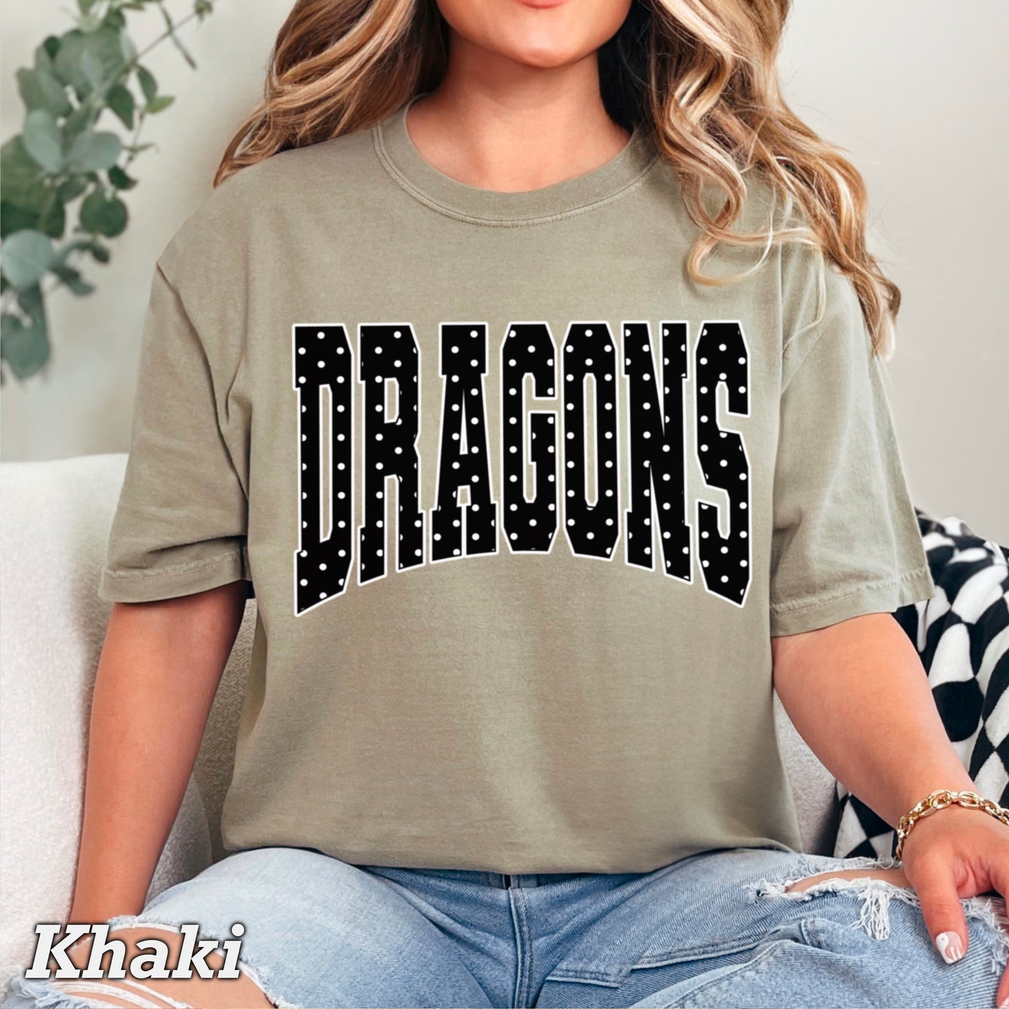 Dragons Comfort Color Graphic Tee