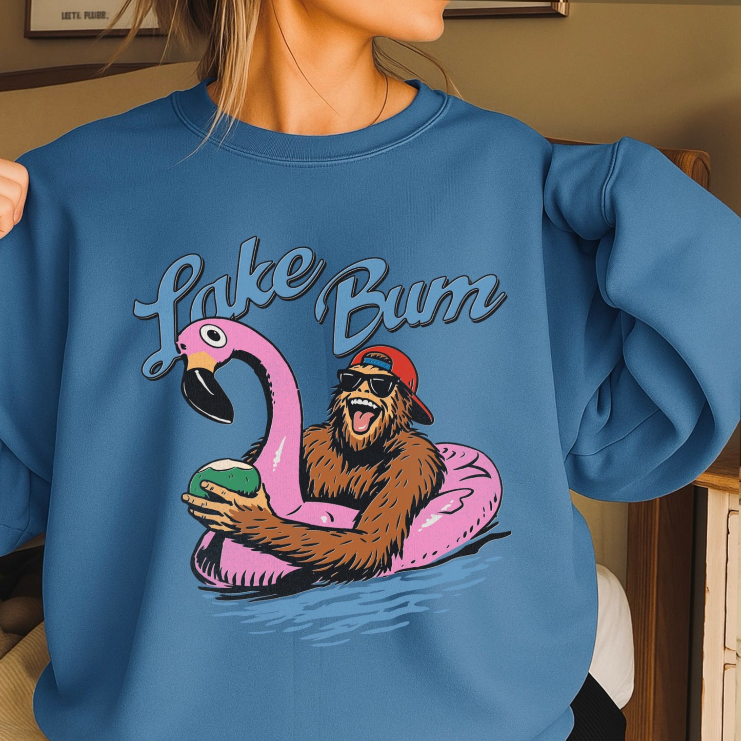 Lake Bum Crewneck Sweatshirt
