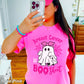 Breast Cancer Is Boo-Sheet Comfort Color Graphic Tee