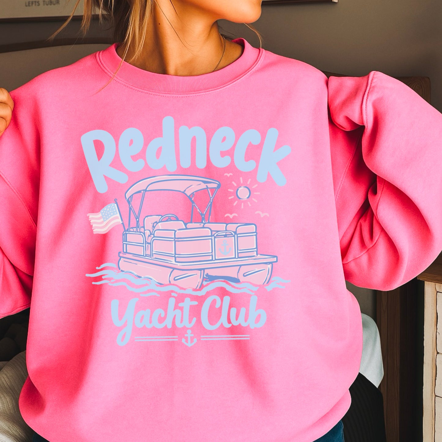Redneck Yacht Club Crewneck Sweatshirt