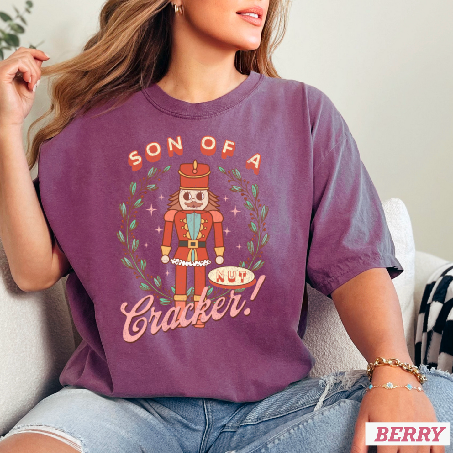 Son Of A Nutcracker Comfort Color Graphic Tee