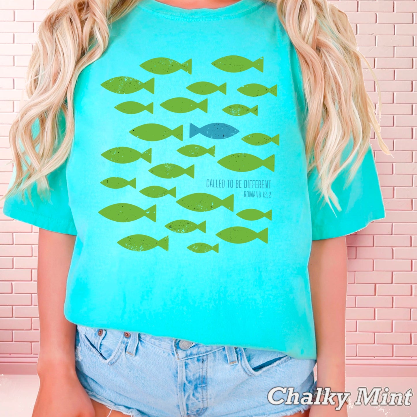Called To Be Different Christian Comfort Color Graphic Tee