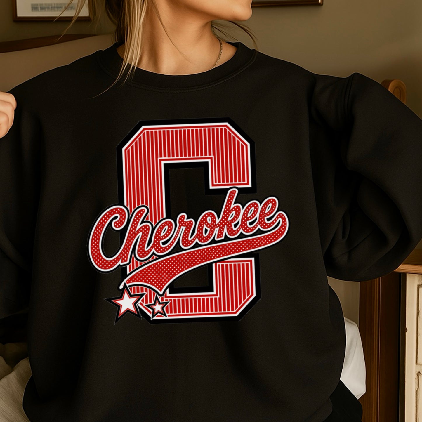 Cherokee Warriors Crewneck Sweatshirt