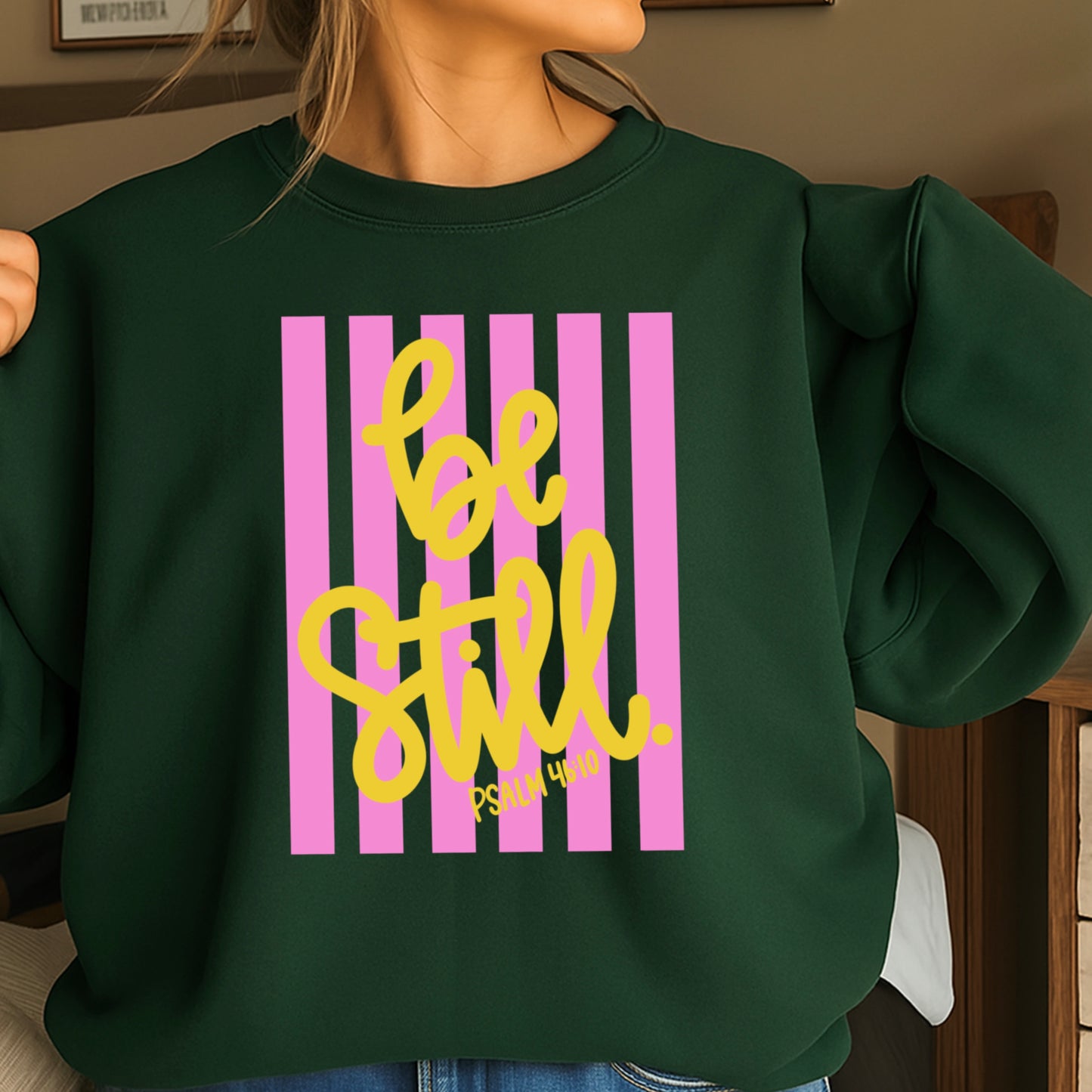 Be Still Crewneck Sweatshirt