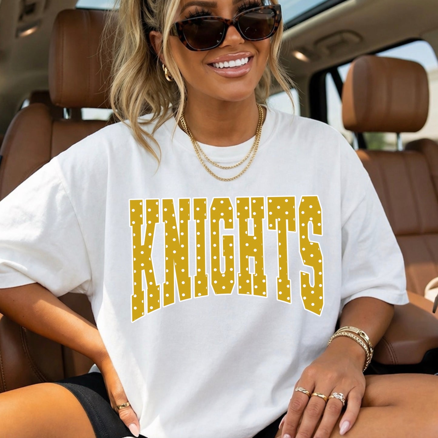 Knights Comfort Color Graphic Tee