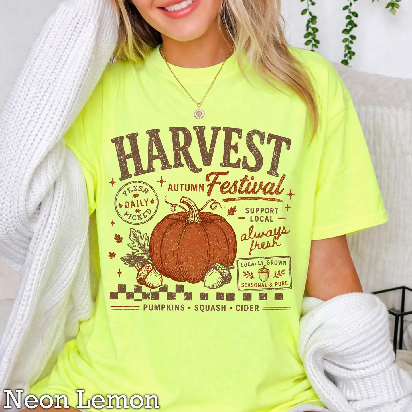 Harvest Festival Comfort Color Graphic Tee