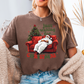 Just Waiting For Christmas Comfort Color Graphic Tee