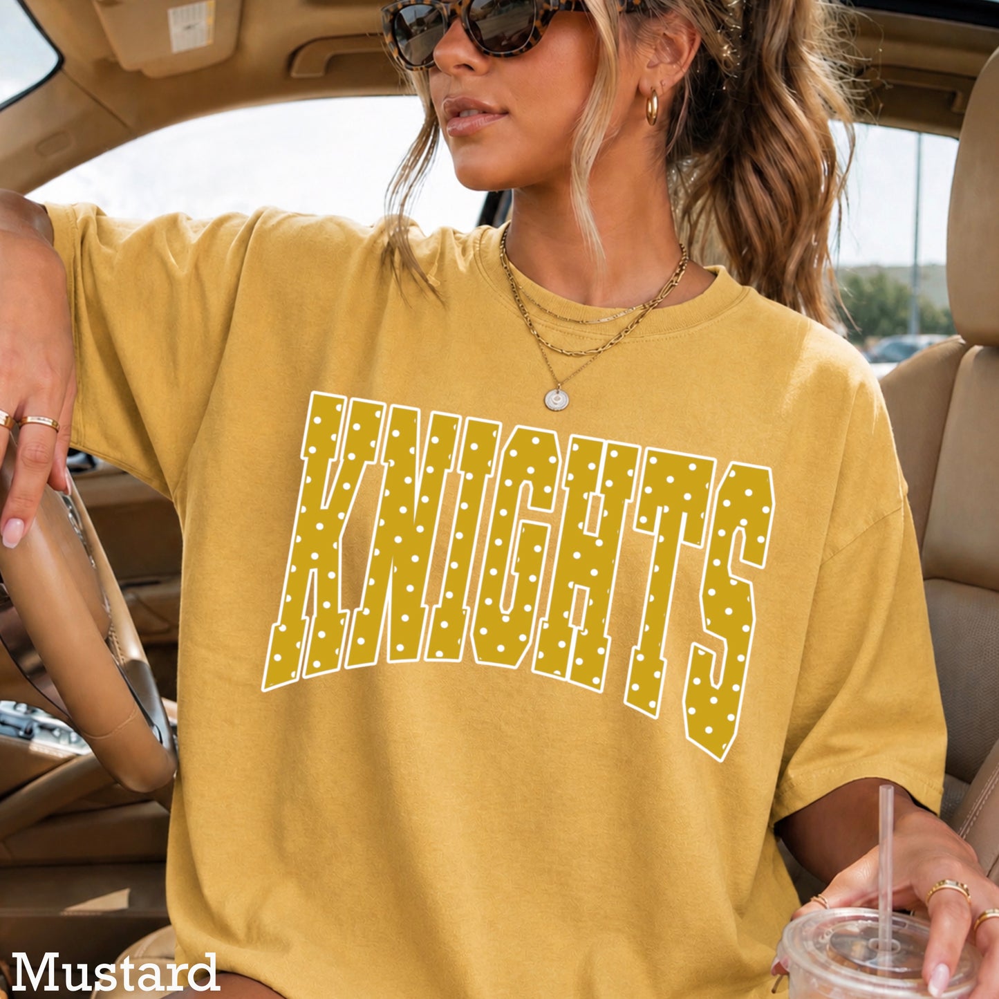 Knights Comfort Color Graphic Tee
