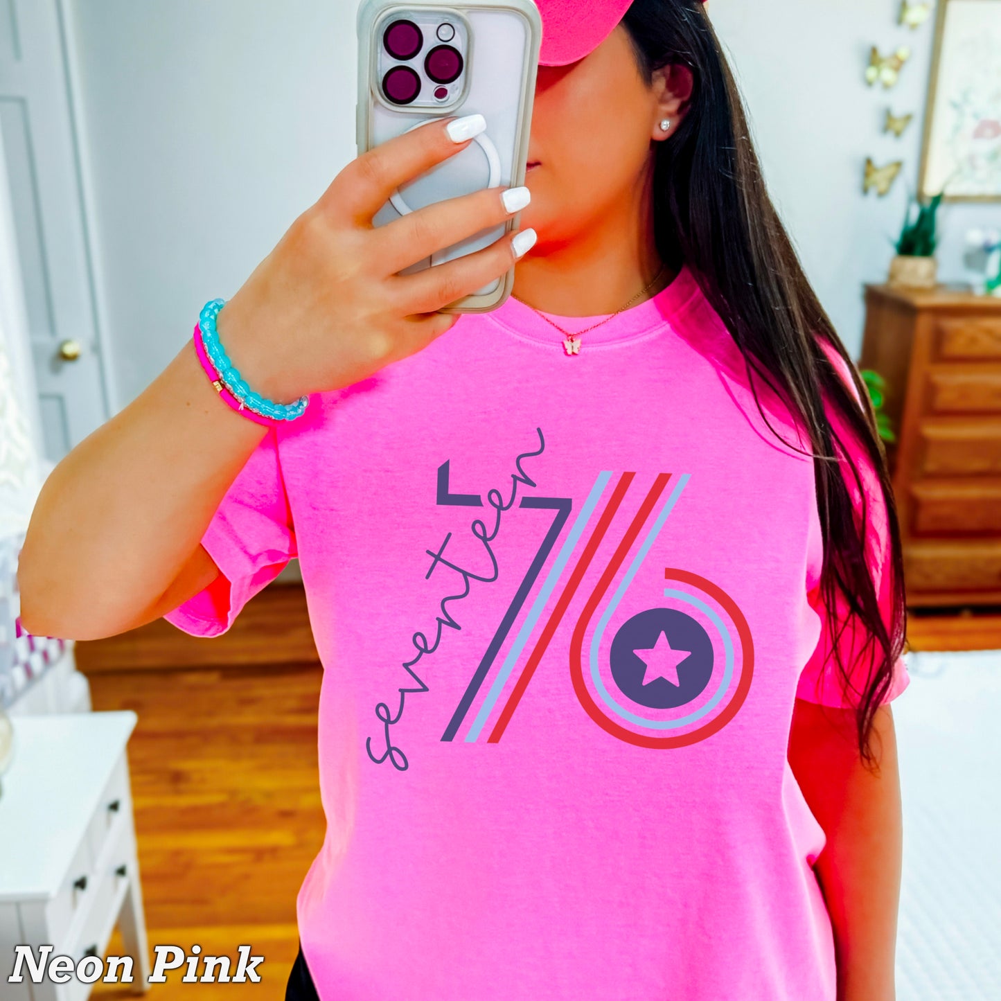 Retro 1776 Comfort Color Graphic Tee