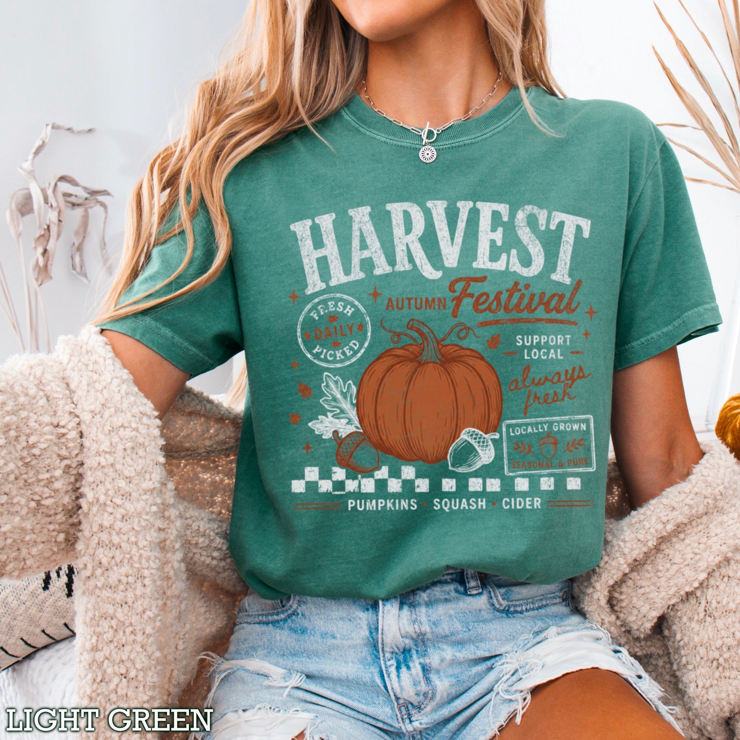 Harvest Festival Comfort Color Graphic Tee