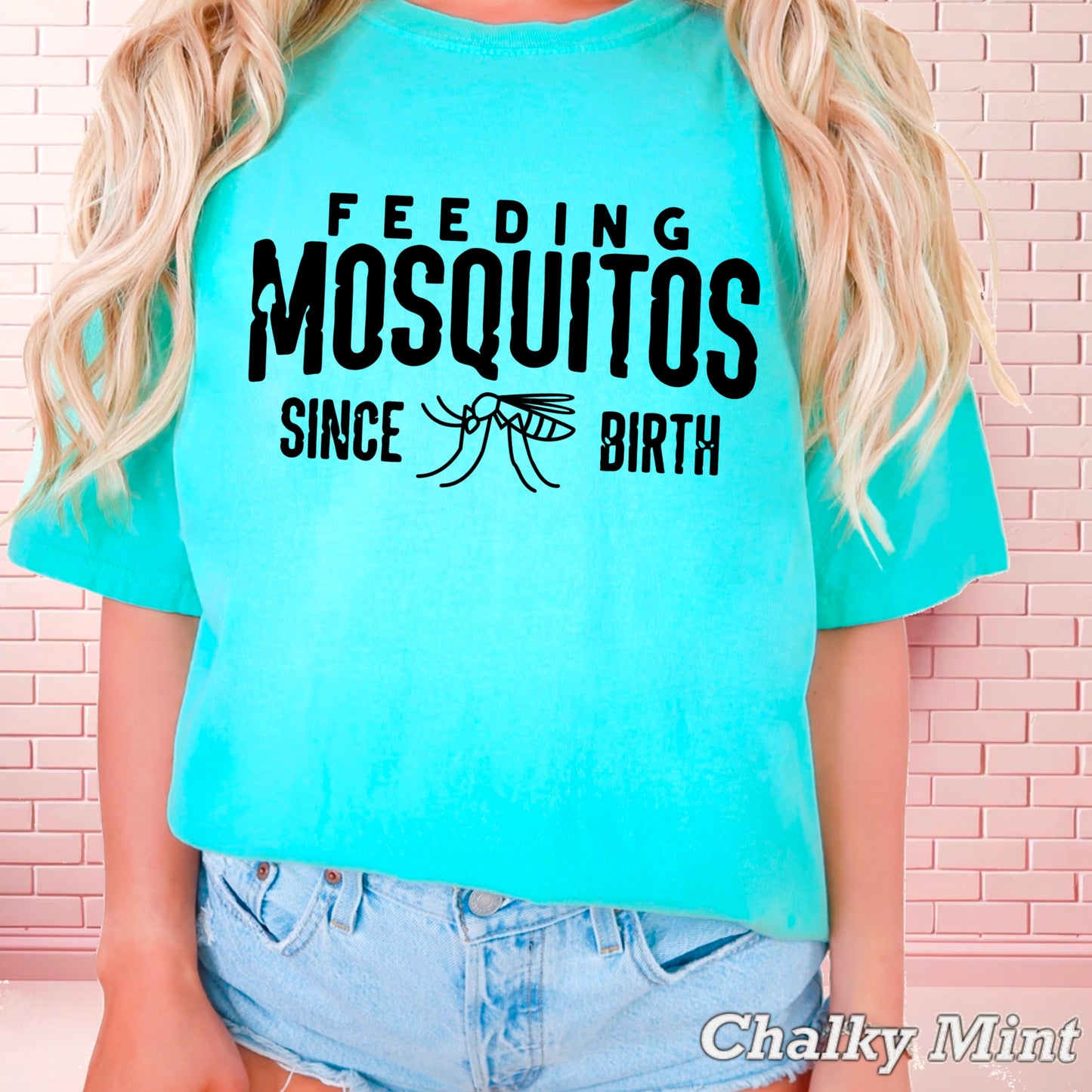 Feeding Mosquitoes Comfort Color Graphic Tee