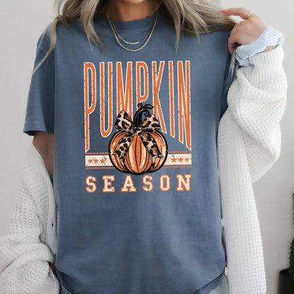 Pumpkin Season Comfort Color Graphic Tee