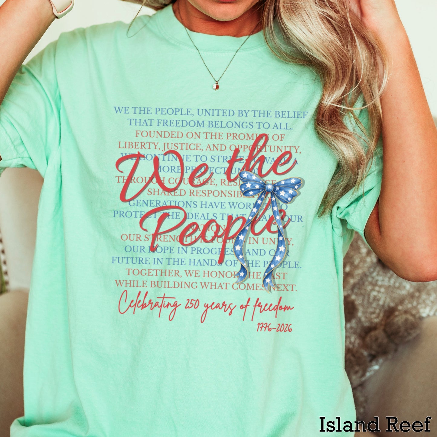 We The People Comfort Color Graphic Tee