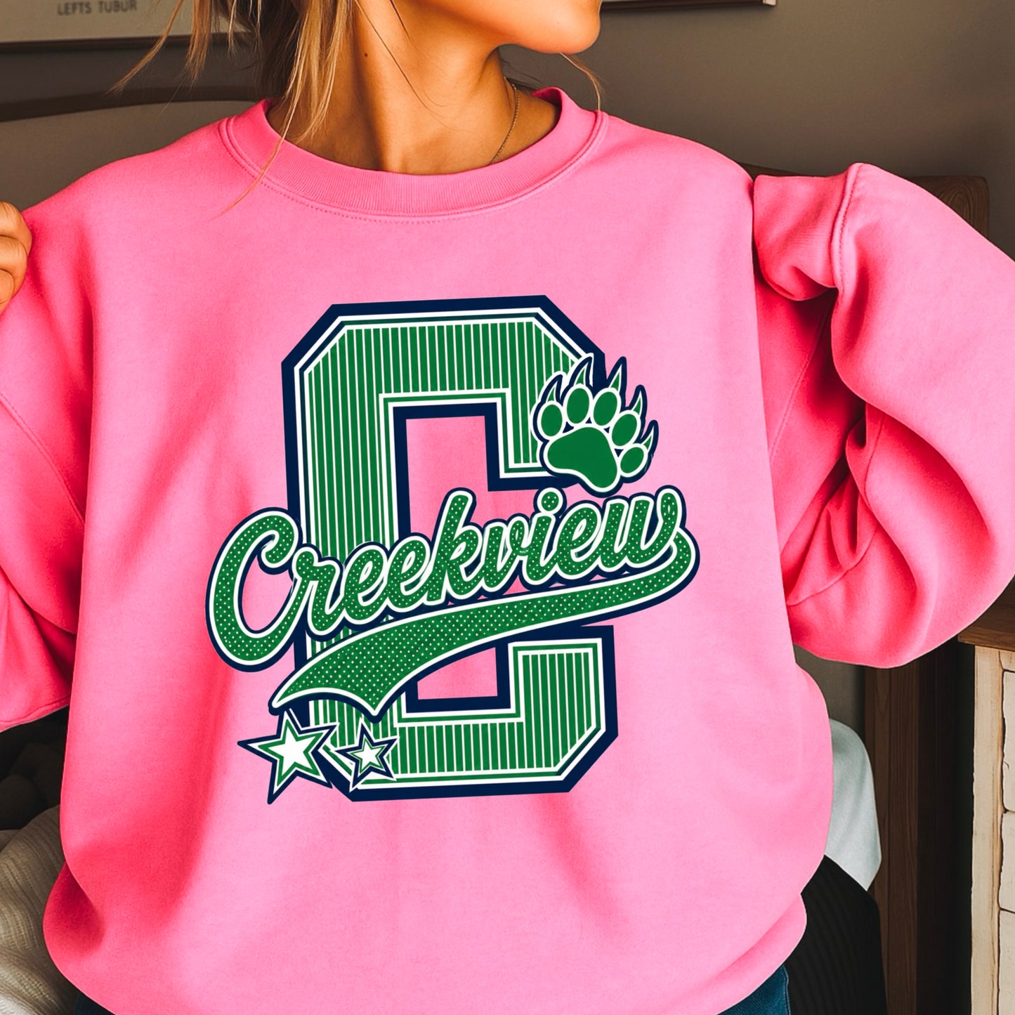 Creekview Grizzlies Crewneck Sweatshirt