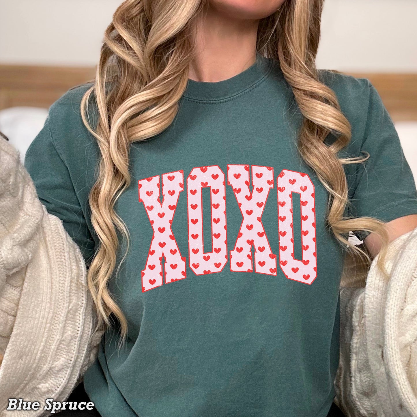 Xoxo Valentine’s Day Comfort Color Graphic Tee