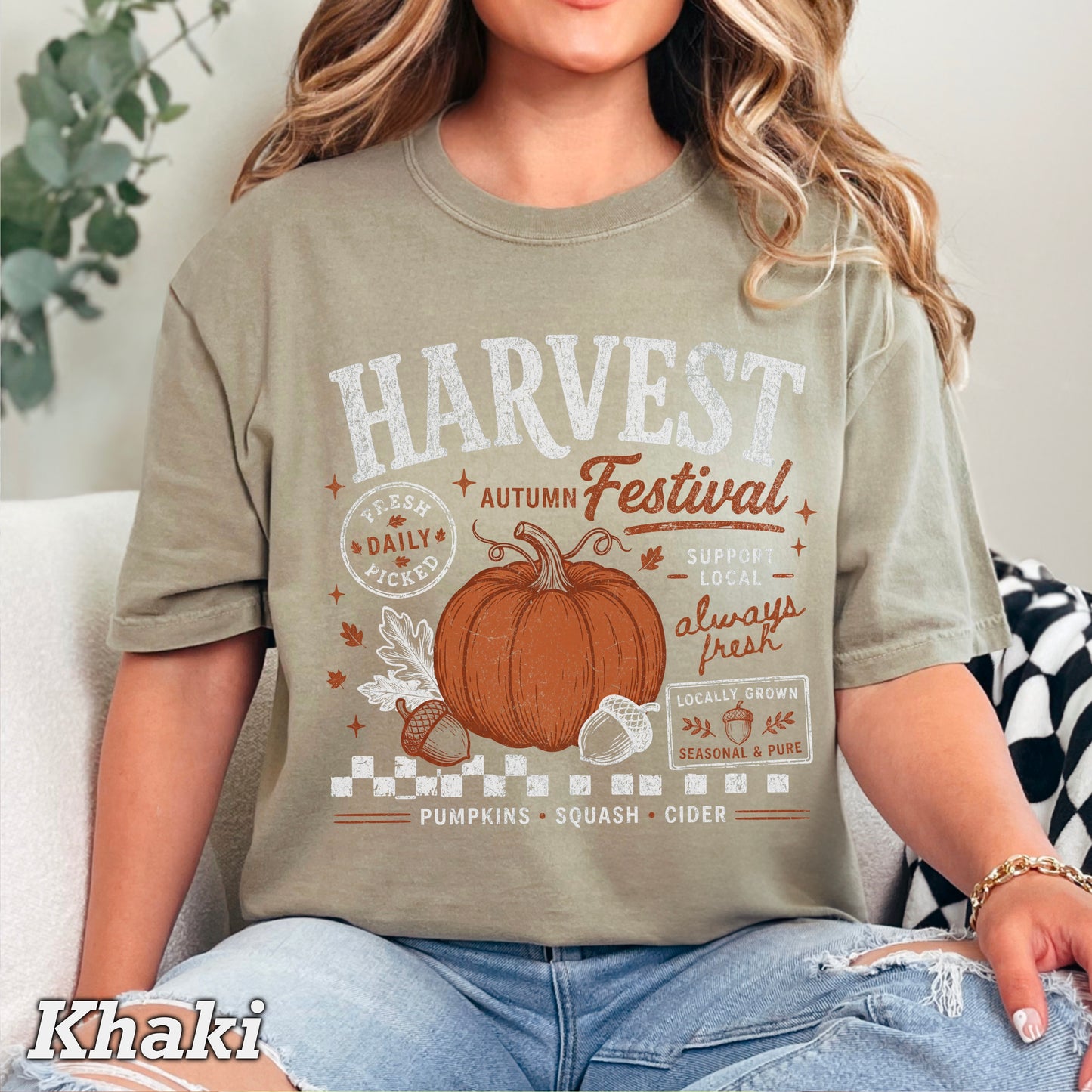 Harvest Festival Comfort Color Graphic Tee