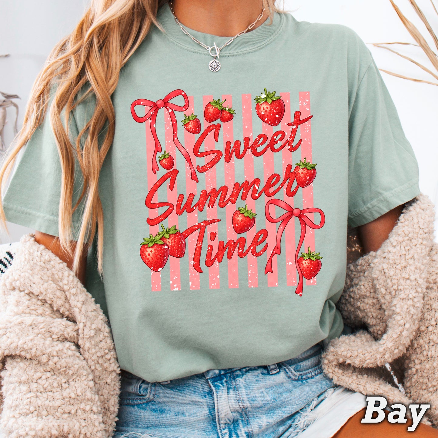 Sweet Summertime Comfort Color Graphic Tee