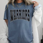 Warriors Comfort Color Graphic Tee