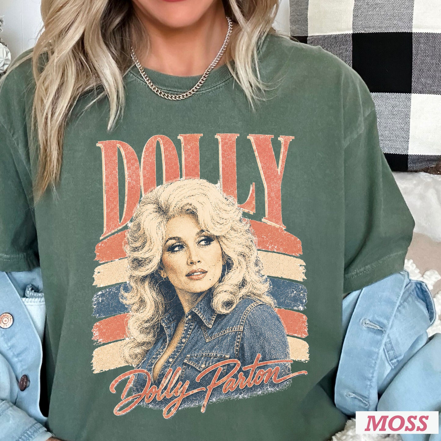 Retro Dolly Comfort Color Graphic Tee