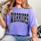 Warriors Comfort Color Graphic Tee