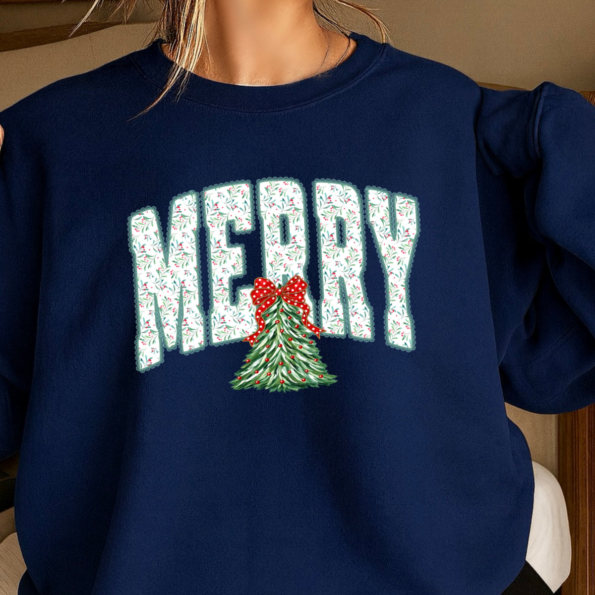 Merry Christmas Crewneck Sweatshirt