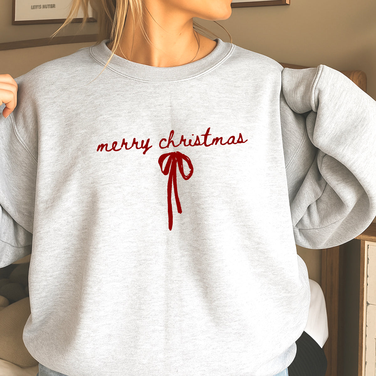 Merry Christmas Crewneck Sweatshirt