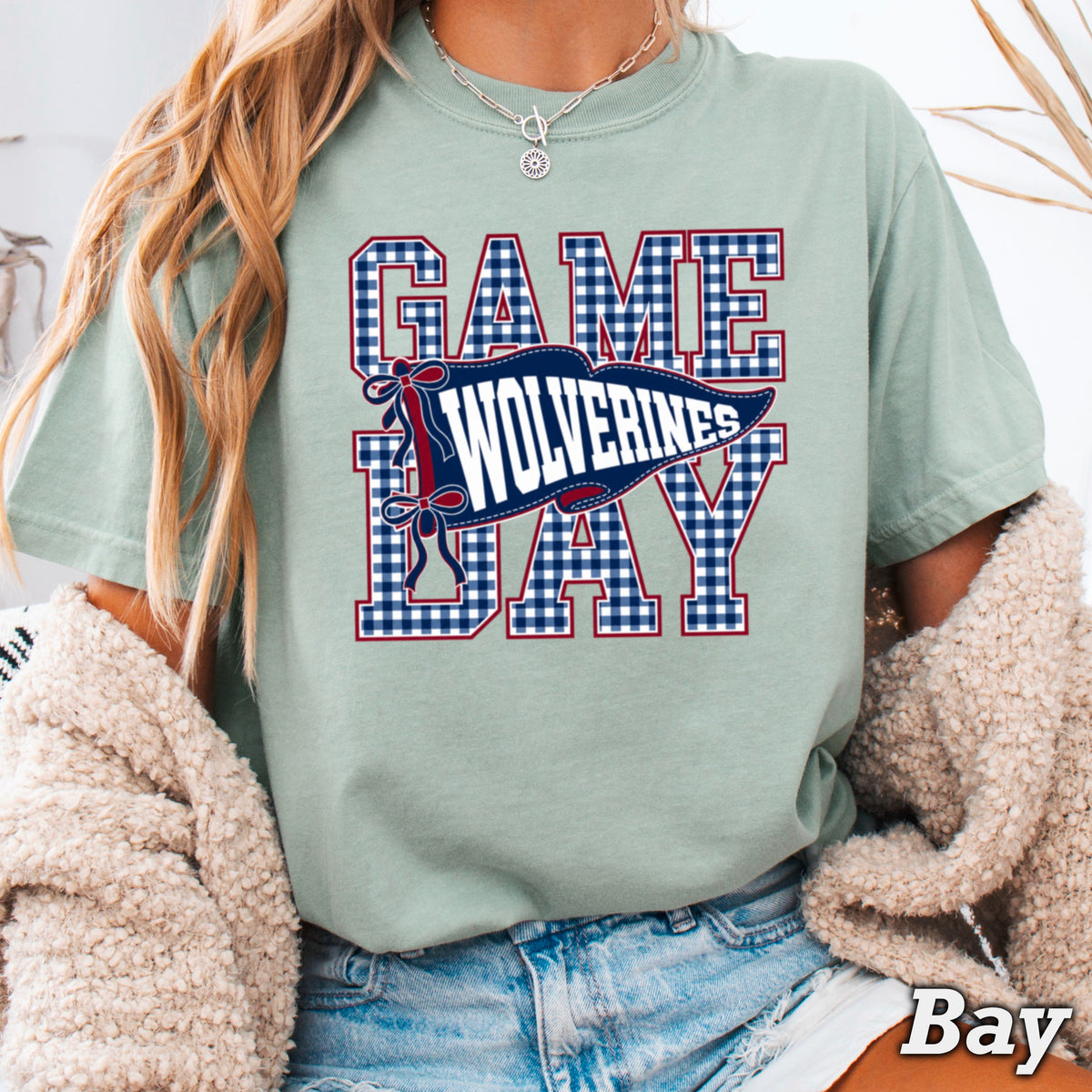 Wolverines Comfort Color Graphic Tee
