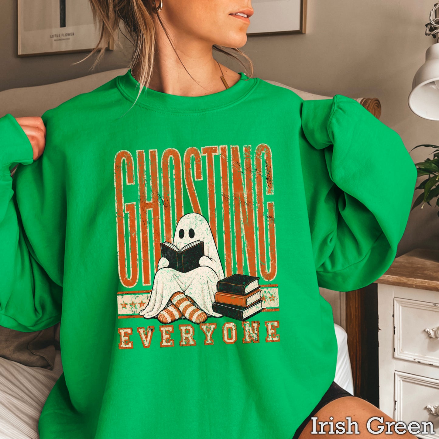 Ghosting Everyone Halloween Sweatshirt