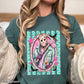 Horror Film Character Halloween Comfort Color Graphic Tee