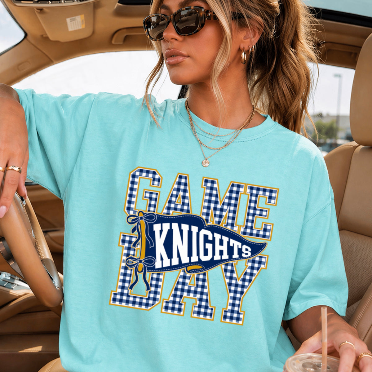 Knights Comfort Color Graphic Tee