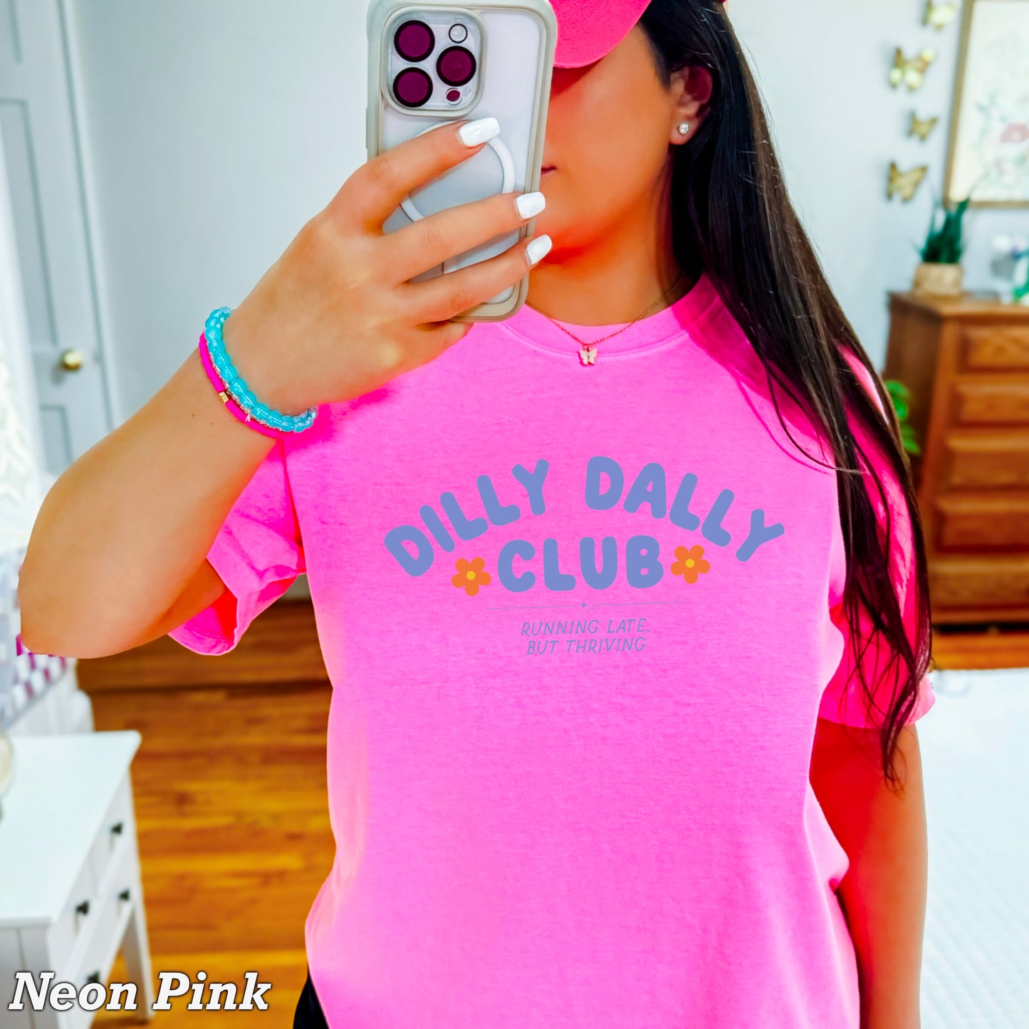 Dilly Dally Club Comfort Color Graphic Tee