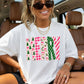 Merry Christmas Comfort Color Graphic Tee