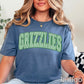 Grizzlies Comfort Color Graphic Tee