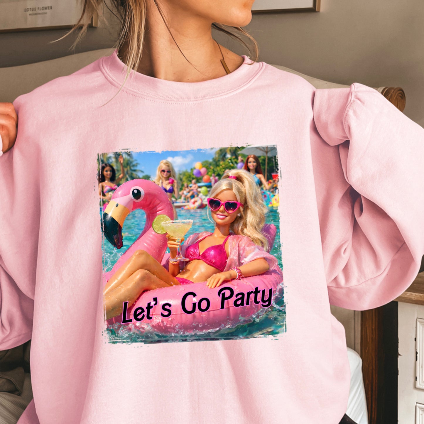 Let’s Go Party Crewneck Sweatshirt
