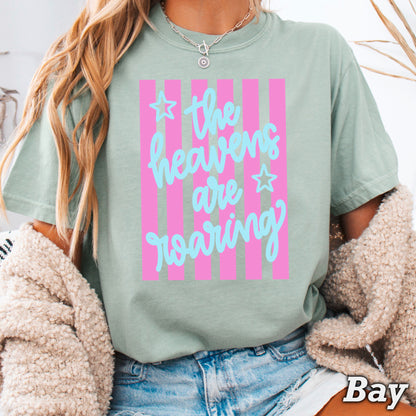 The Heavens Are Roaring Comfort Color Graphic Tee