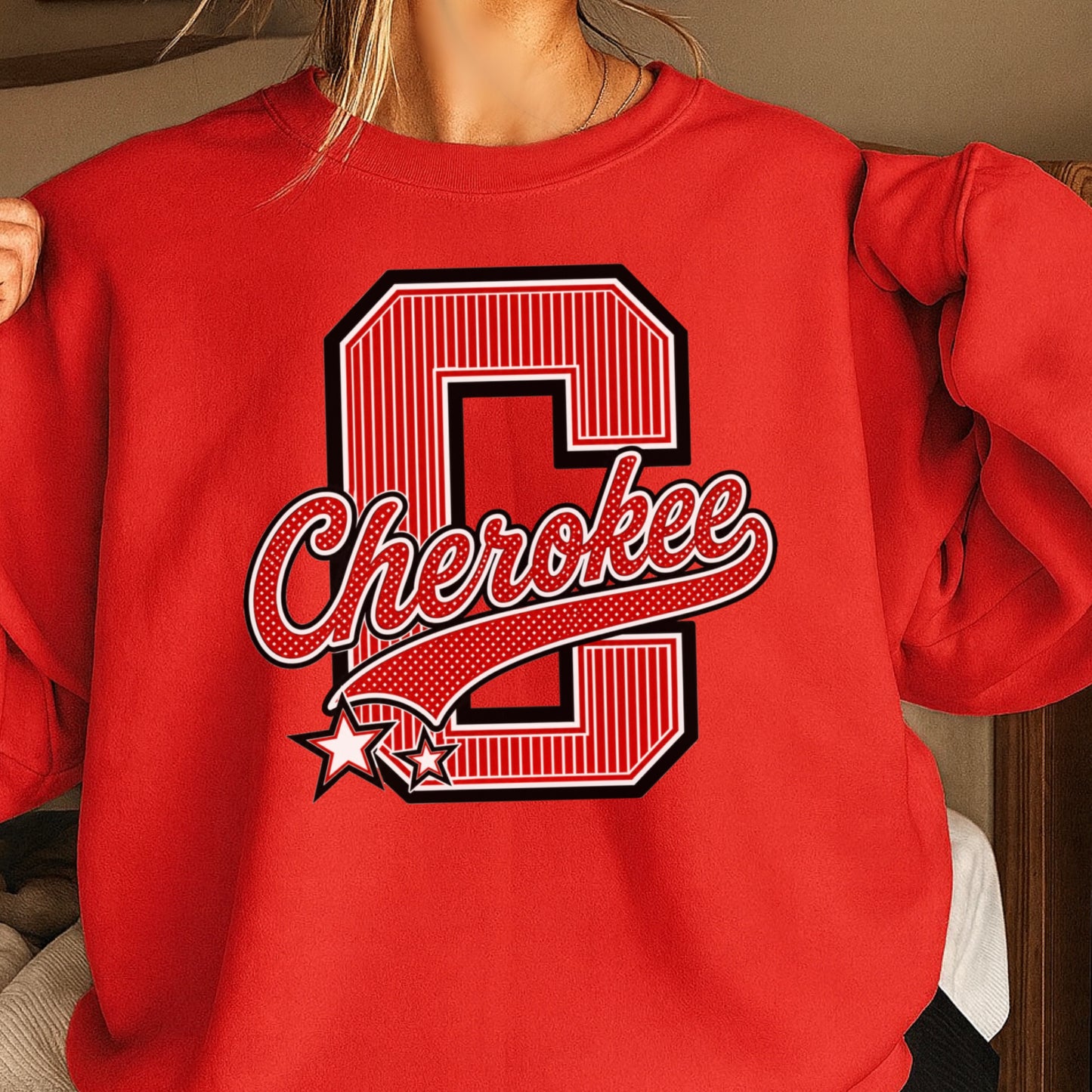 Cherokee Warriors Crewneck Sweatshirt