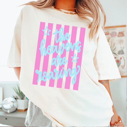 The Heavens Are Roaring Comfort Color Graphic Tee