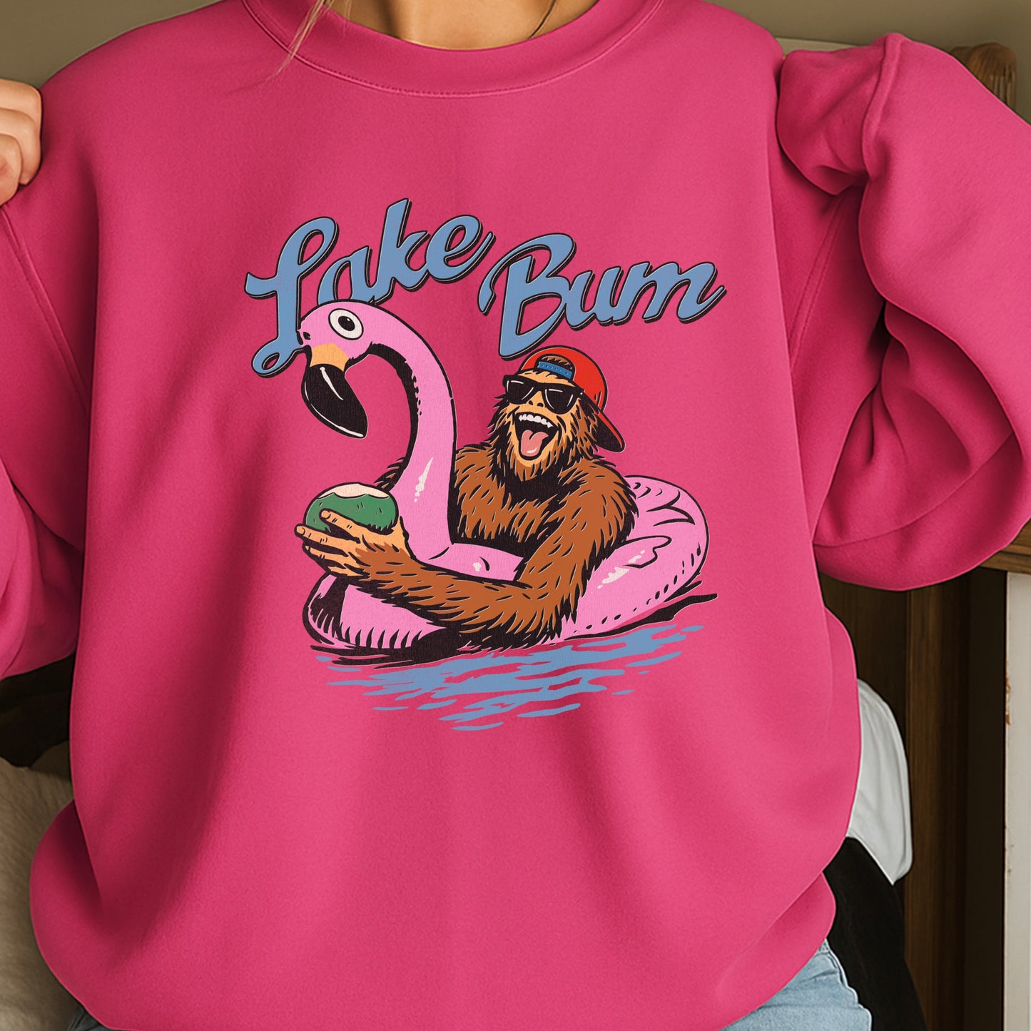 Lake Bum Crewneck Sweatshirt