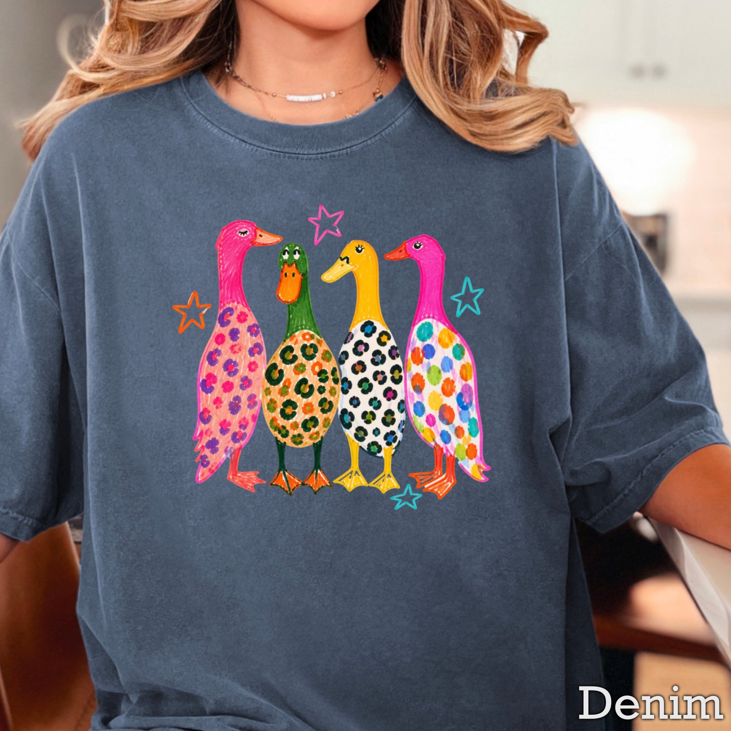 Mallard Ducks Comfort Color Graphic Tee