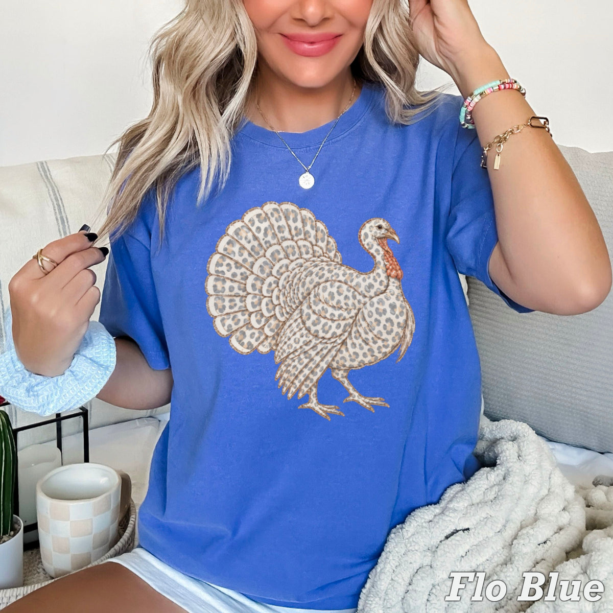 Turkey Thanksgiving Comfort Color Graphic Tee