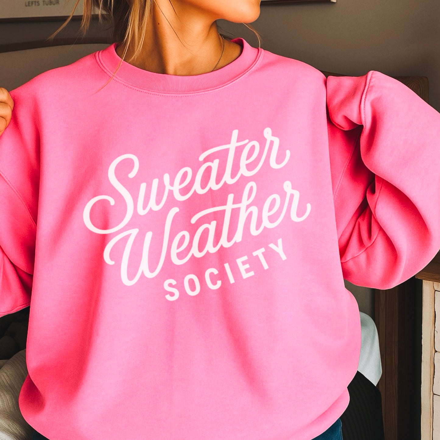 Sweater Weather Society Crewneck Sweatshirt
