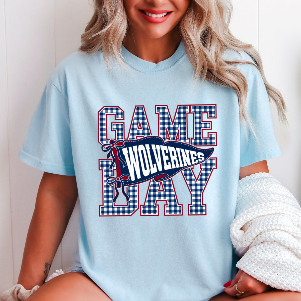 Wolverines Comfort Color Graphic Tee